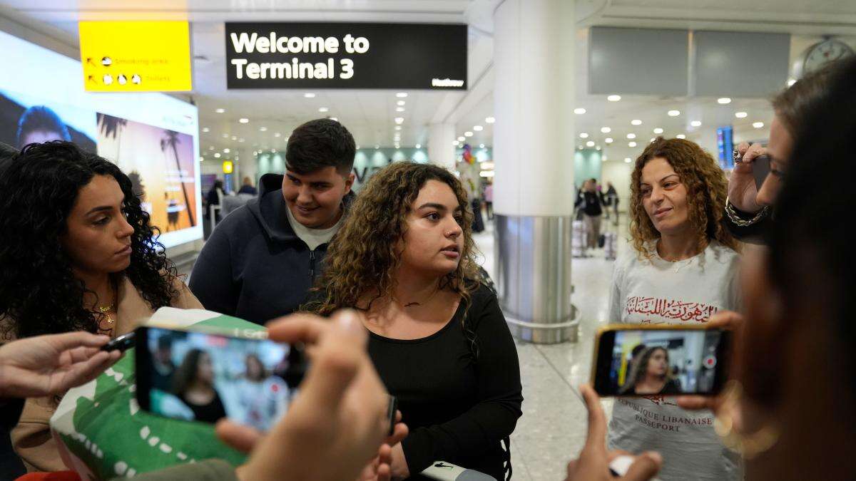 British-Lebanese family describe ‘terrifying’ journey out of Beirut