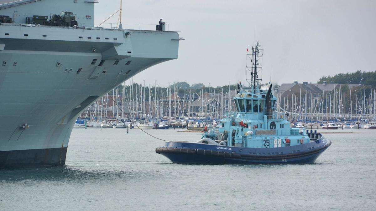 Royal Navy tugboat crews to walk out in contract dispute