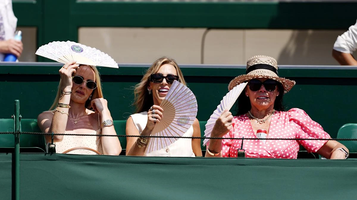 Wimbledon diary: SW19 hotter than Barbados while Sir David Beckham pays a visit