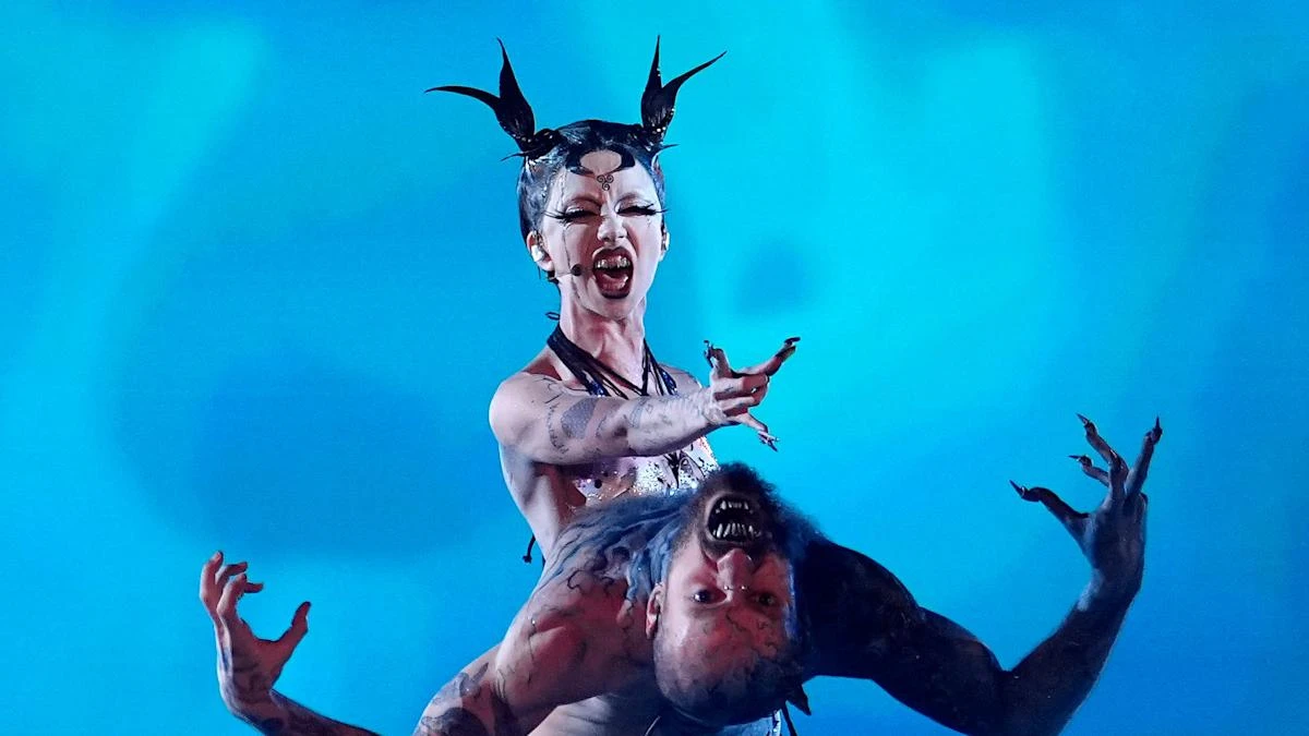 Bambie Thug issues message about love at end of Eurovision performance