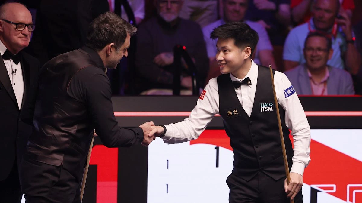 Nothing to separate Ronnie O’Sullivan and Zhao Xintong after opening session