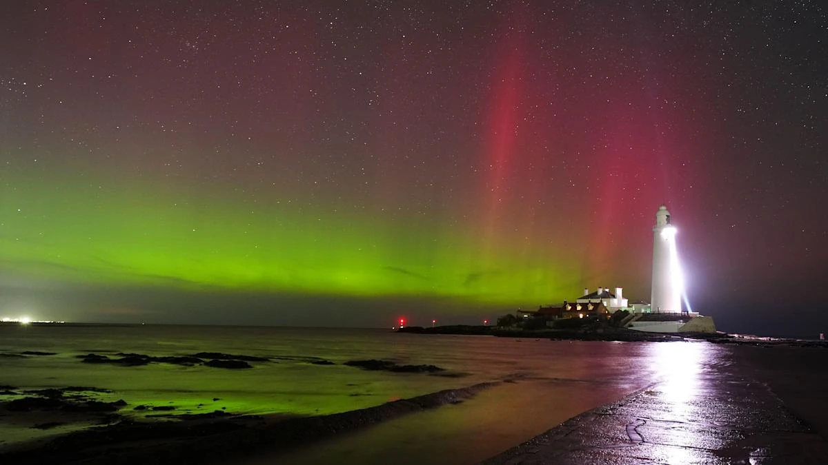 Northern Lights may be visible across much of UK tonight