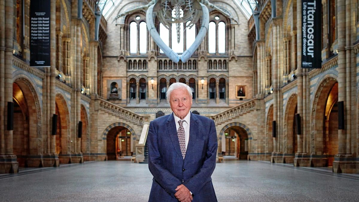 Sir David Attenborough to present immersive experience at Natural History Museum