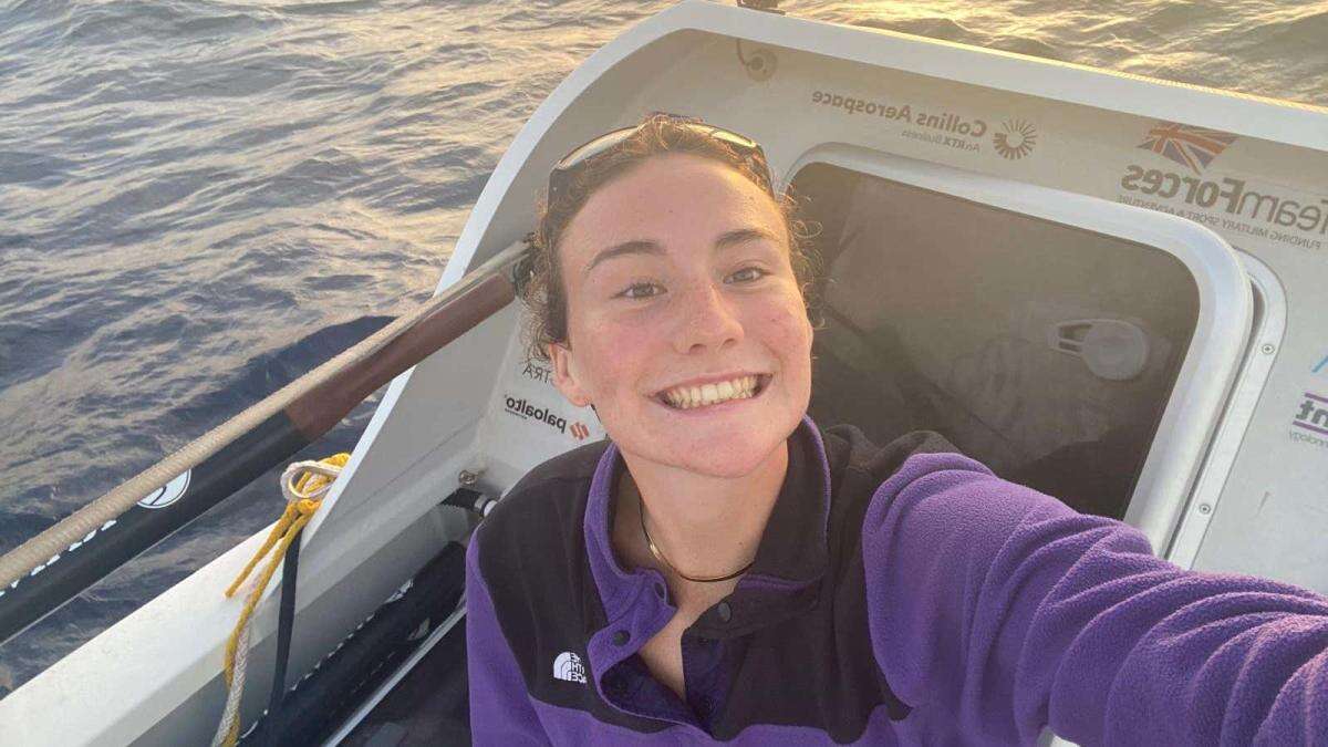 Woman rowing solo from Europe to South America feeling ‘grateful’ for journey