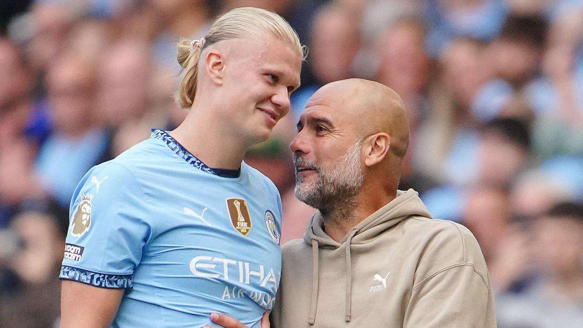 Erling Haaland’s mental strength impresses Manchester City boss Pep Guardiola