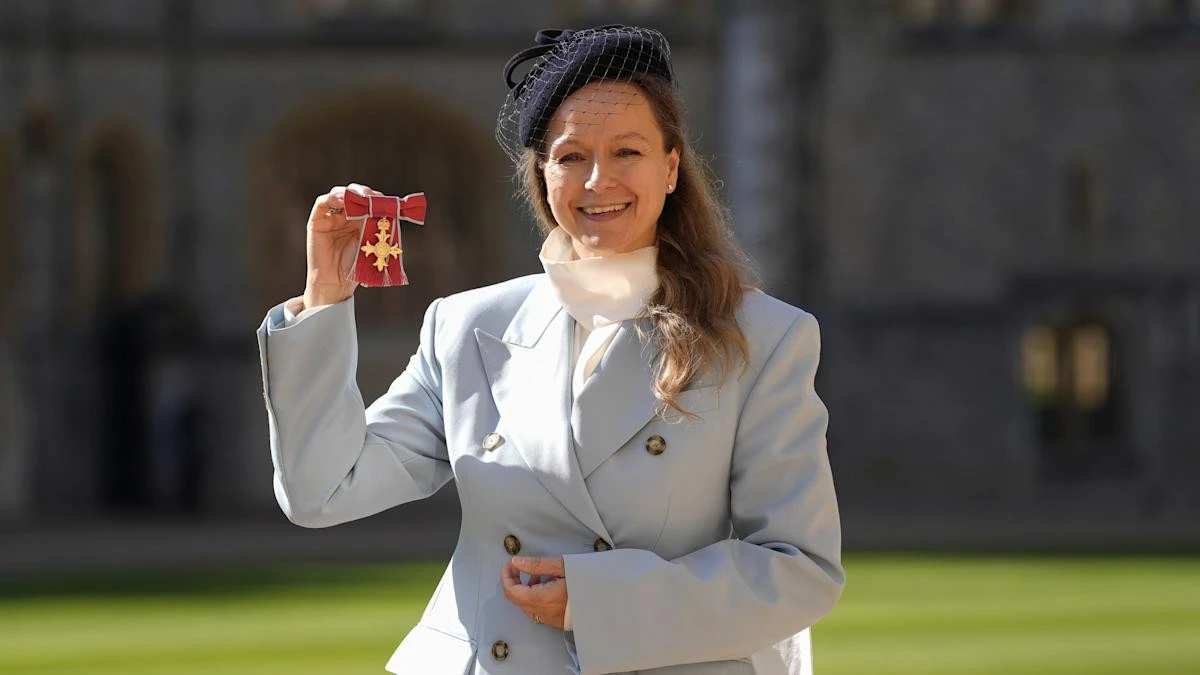 Samantha Morton says ‘care system not fit for purpose’ as she is made OBE