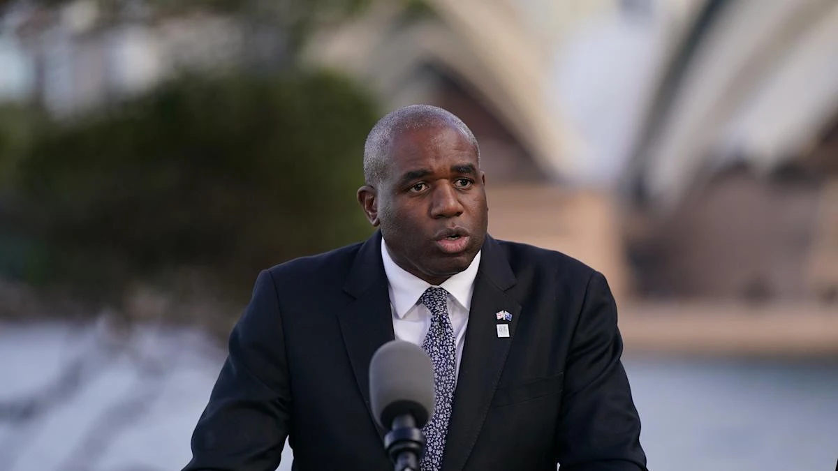 Lammy labels Gaza famine ‘utterly horrifying’