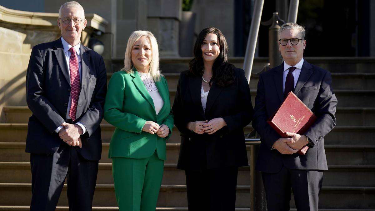 Starmer places focus on stability in Northern Ireland as he meets leaders