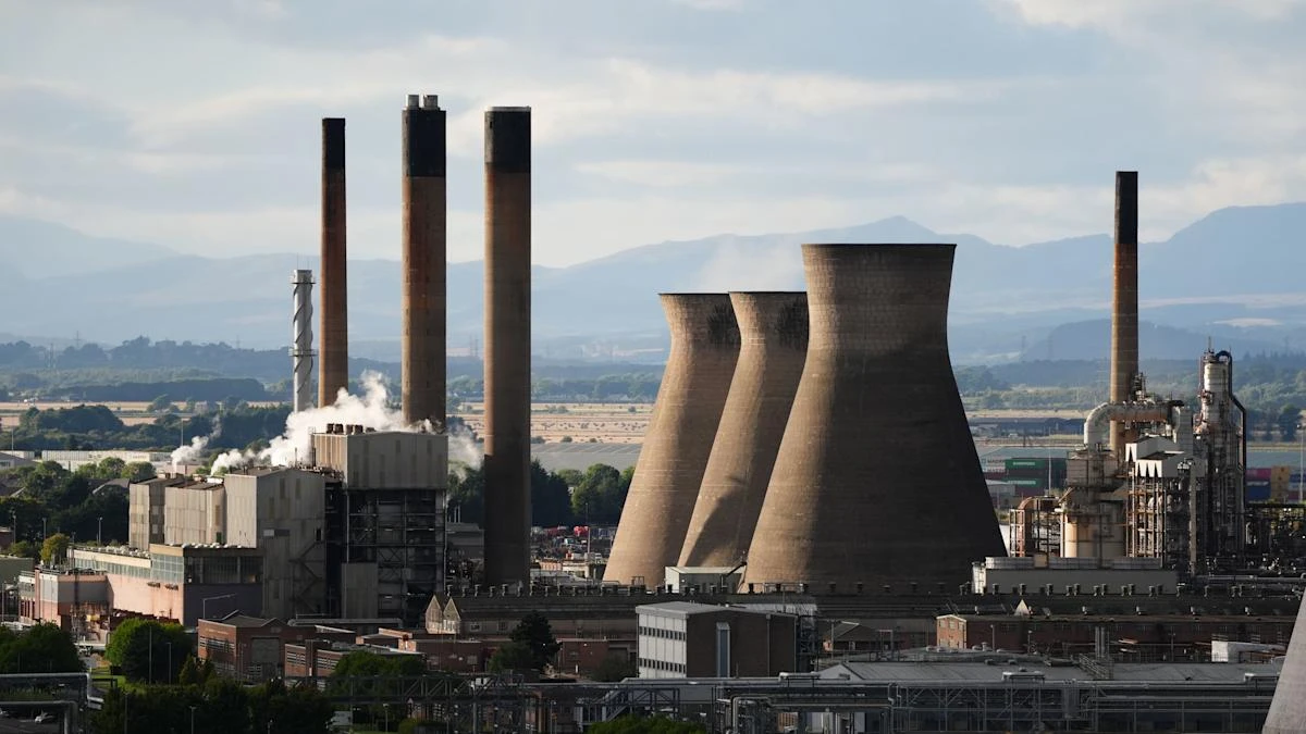 Oil refining comes to an end in Scotland as Grangemouth halts processing work