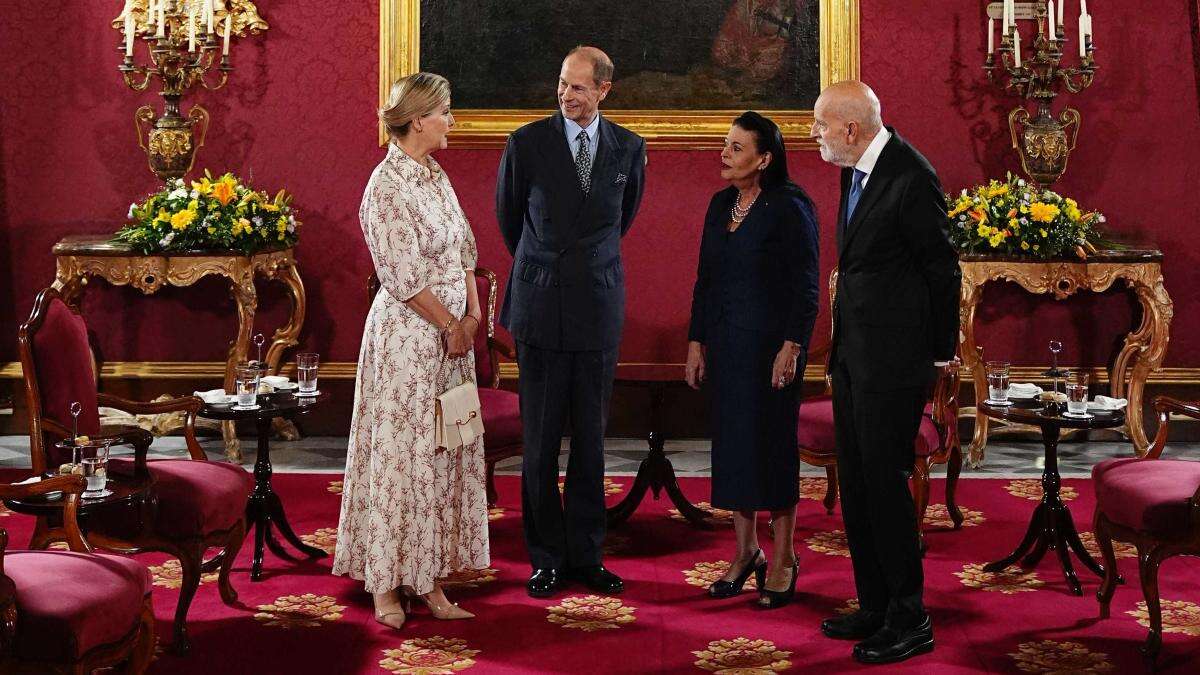 Duke and Duchess of Edinburgh arrive in Malta to mark 60 years of independence