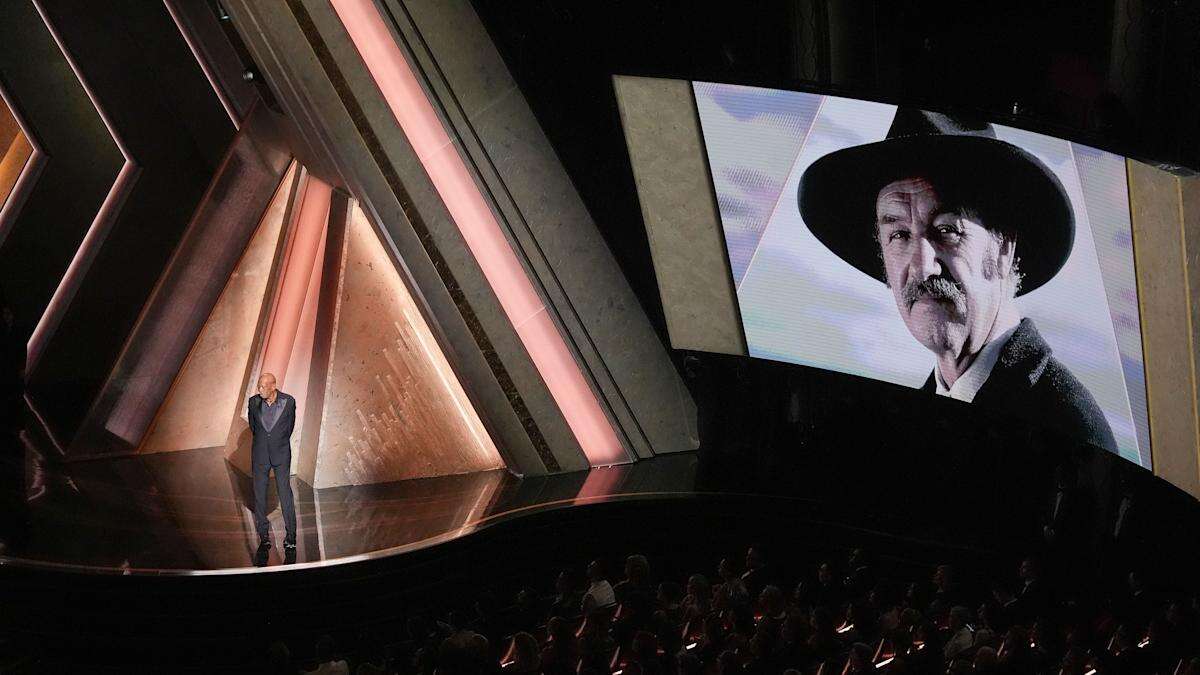 Morgan Freeman leads tribute to Gene Hackman at the Oscars