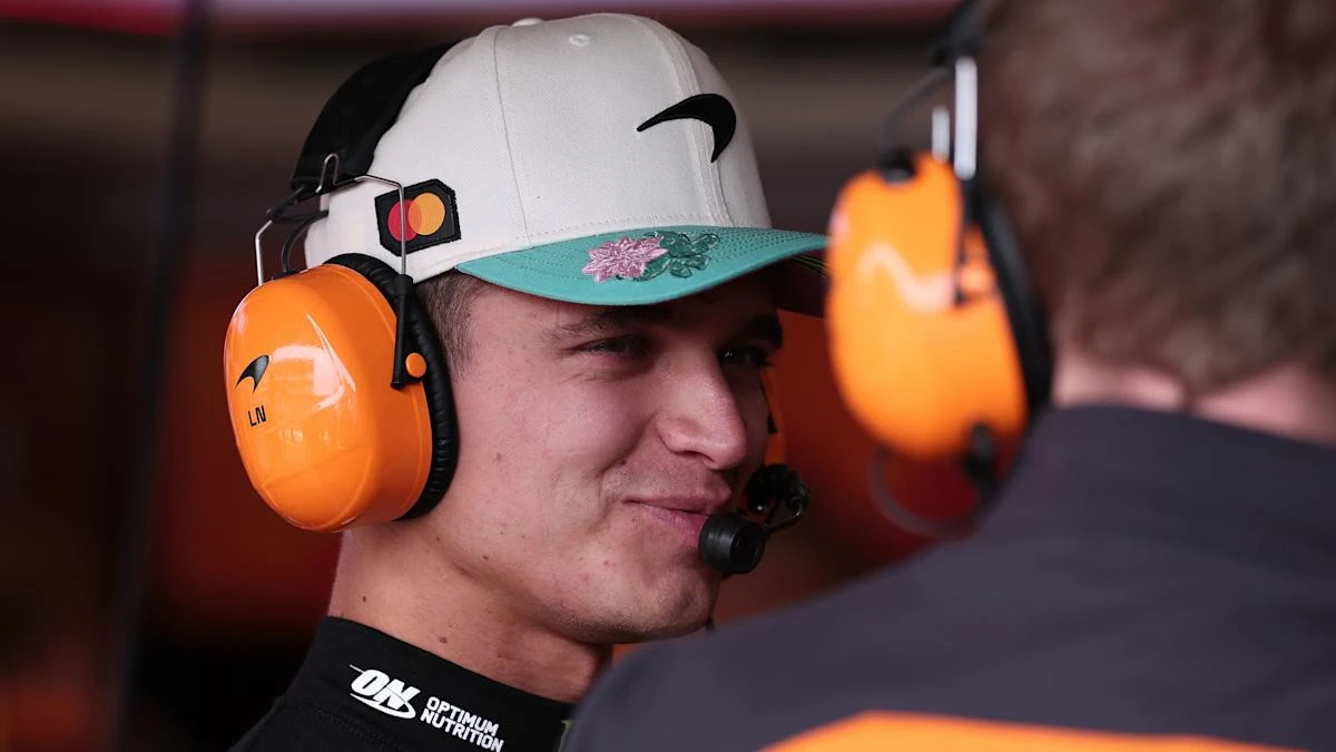 Lando Norris has the edge on title rival Oscar Piastri in practice at Sao Paulo