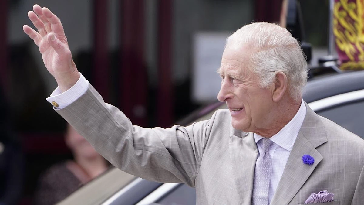 Charles and Camilla arrive in Bradford to mark City of Culture celebrations
