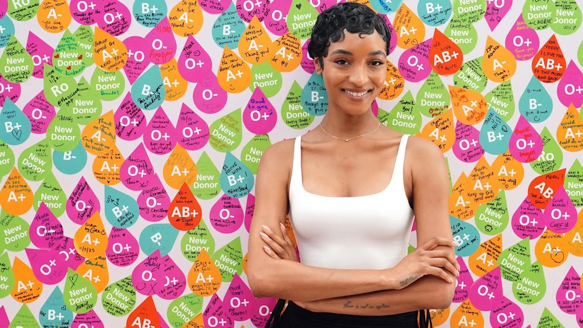 Jourdan Dunn donates blood and calls for more black heritage donors