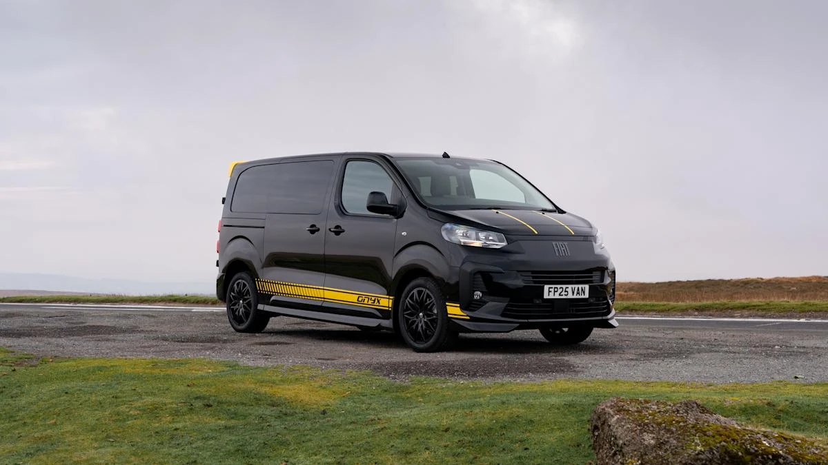 Fiat Scudo van range gets new ‘Onyx’ special edition