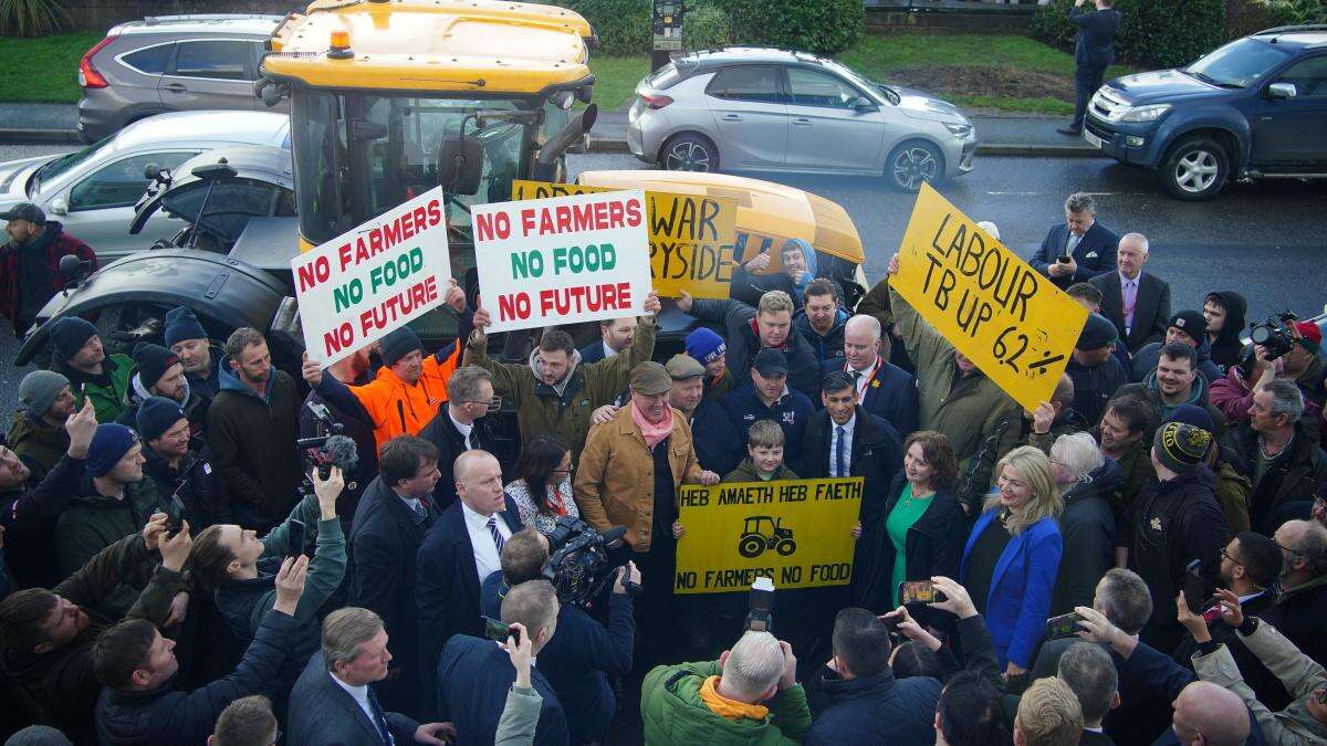 Thousands of farmers to protest outside Welsh parliament