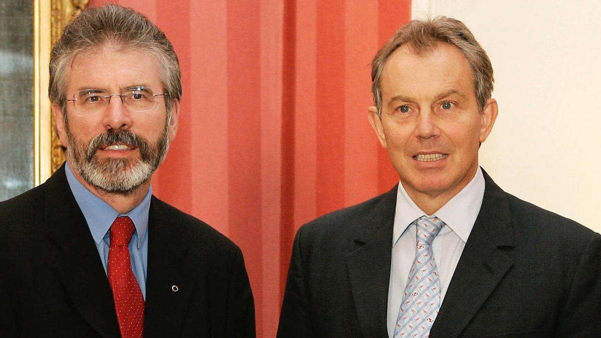 Tony Blair tried to steer speech for Gerry Adams on IRA disarmament