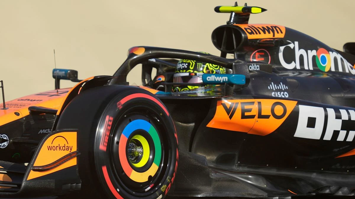 Lando Norris edges out McLaren team-mate Oscar Piastri in final practice