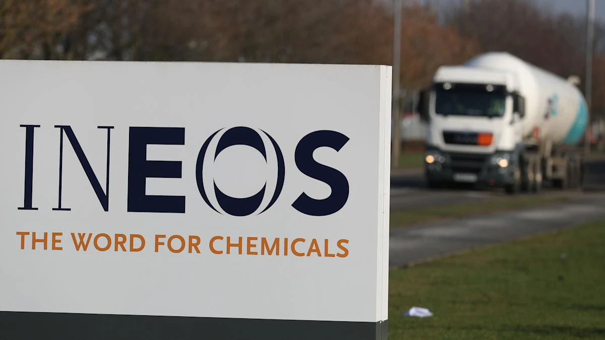 Ineos blames Chinese imports and energy costs as it axes 60 jobs in Hull
