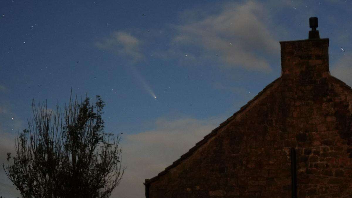 Comet last seen 80,000 years ago still visible in UK skies