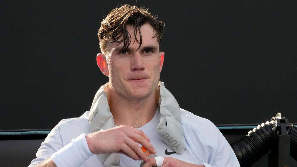 Jack Draper survives five-set fight to reach the Australian Open second round