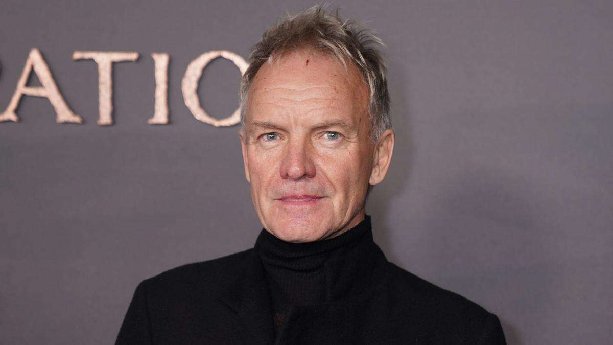 Sting says he had ‘a feeling’ he would have a ‘prolonged career’ when he started