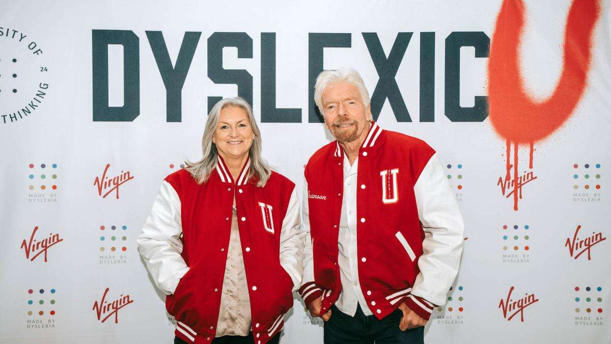 Sir Richard Branson launches free-to-access online university DyslexicU