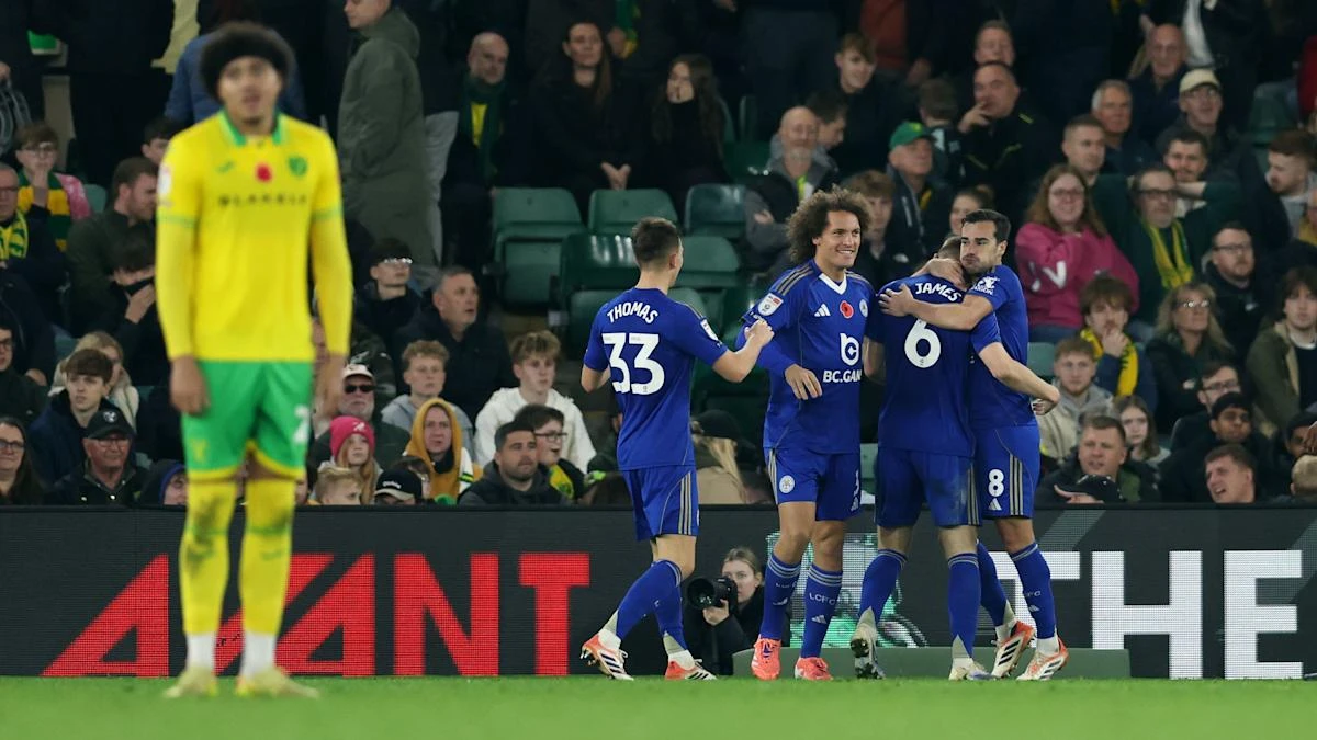 Leicester snatch late winner as Norwich’s losing home season continues
