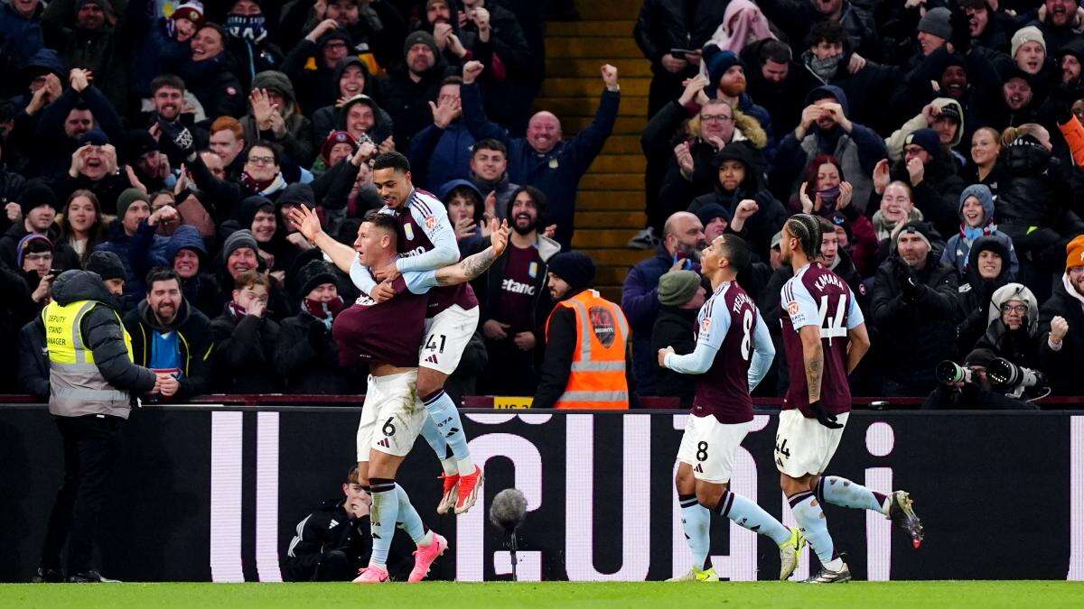 Aston Villa get top-four ambitions back on track with victory over Leicester