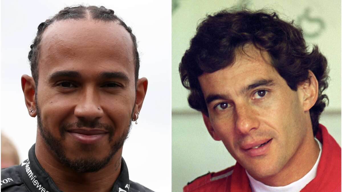 Lewis Hamilton ‘jumped at the opportunity’ to drive Ayrton Senna’s McLaren