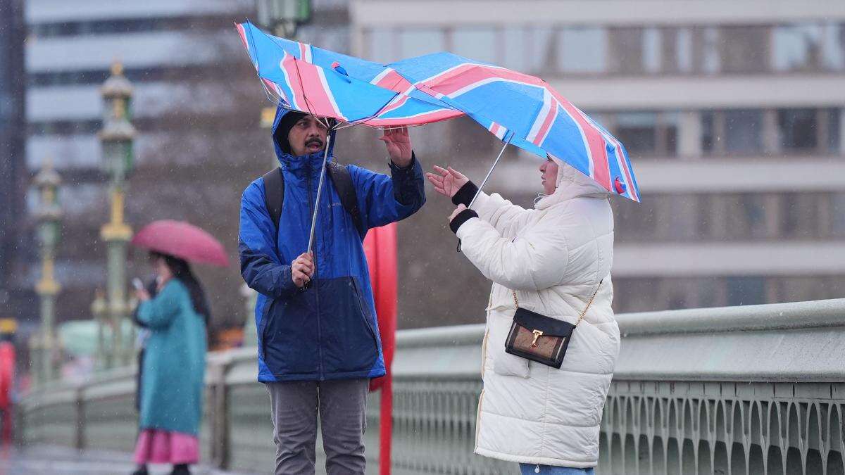 Fresh disruption as wind and rain increases flooding threat