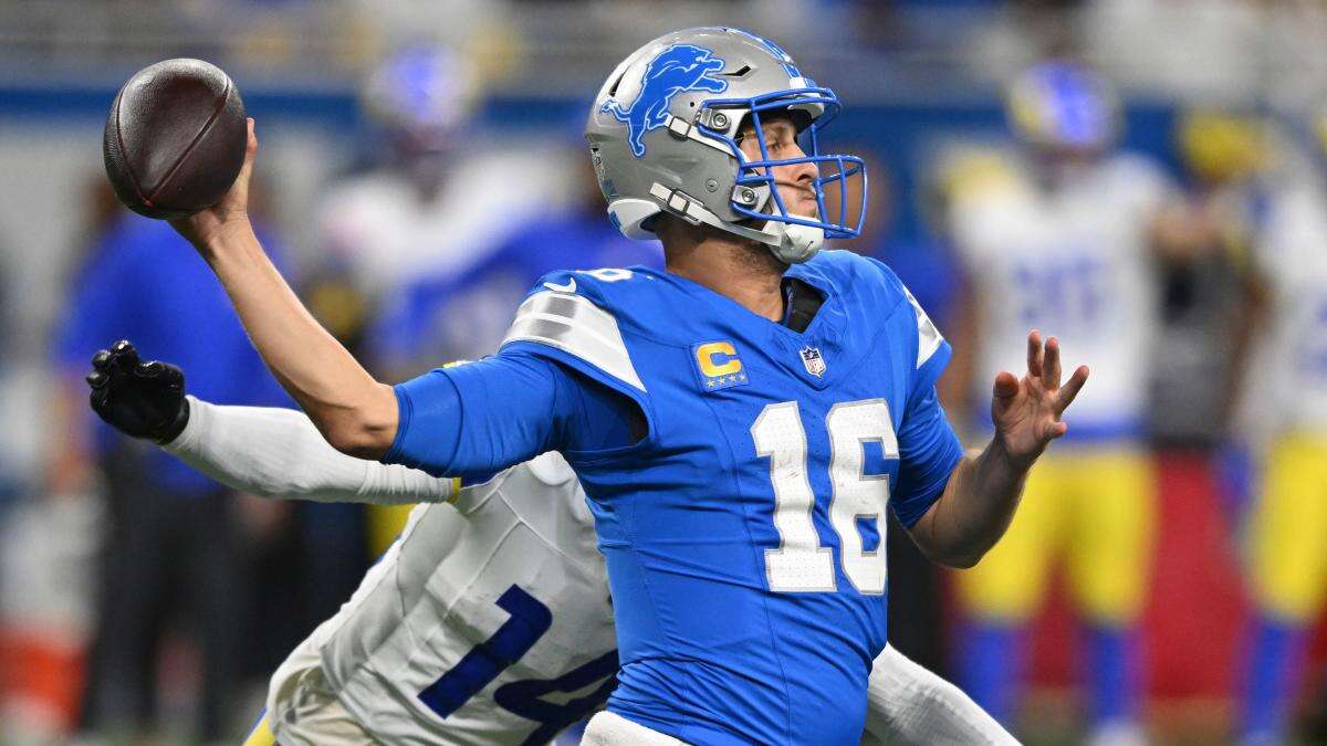 Detroit Lions snatch opening win over Los Angeles Rams in overtime