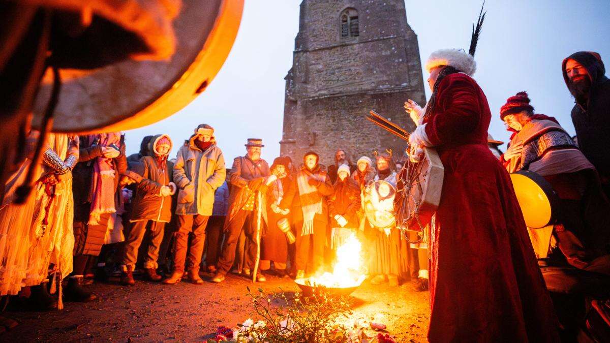 In Pictures: People across UK and Ireland mark winter solstice