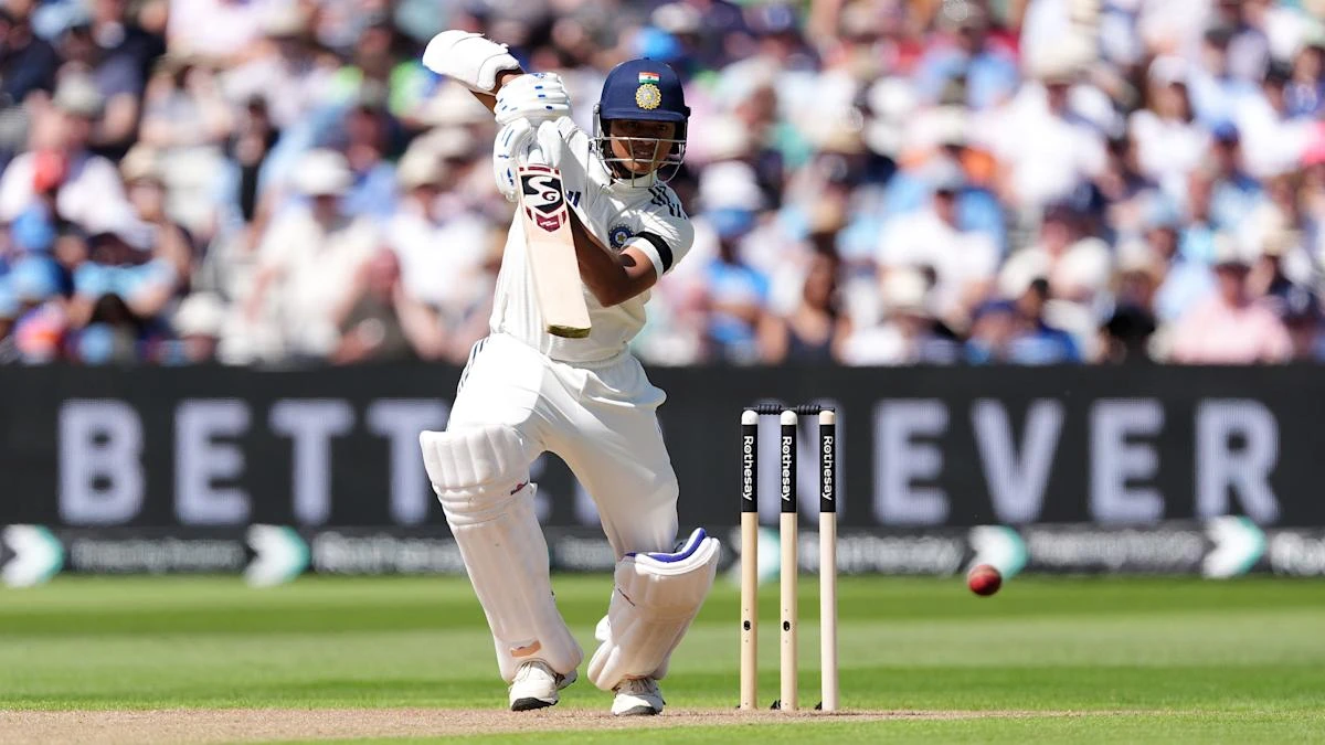 Yashasvi Jaiswal puts India in strong position despite missing out on century