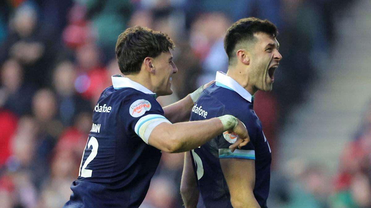 Scotland run in five tries as Wales’ losing run continues despite late fightback