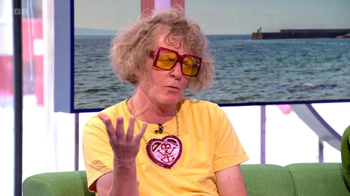 Grayson Perry raises eyebrows with crude necklace on The One Show