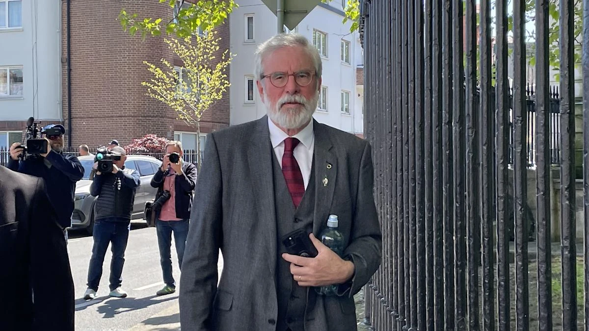 Gerry Adams tells libel case IRA membership was ‘not a path I took’