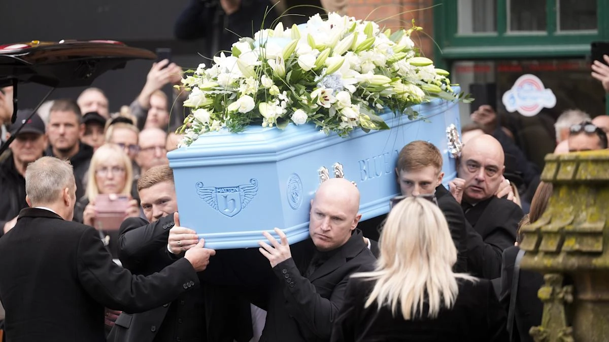 Ricky Hatton funeral: Son Campbell pays an emotional tribute in memorial service