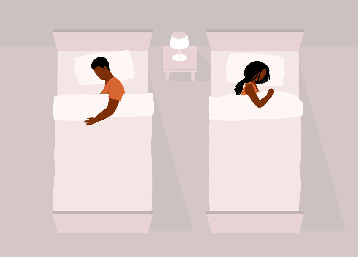 Seven reasons to consider sleeping apart from your partner