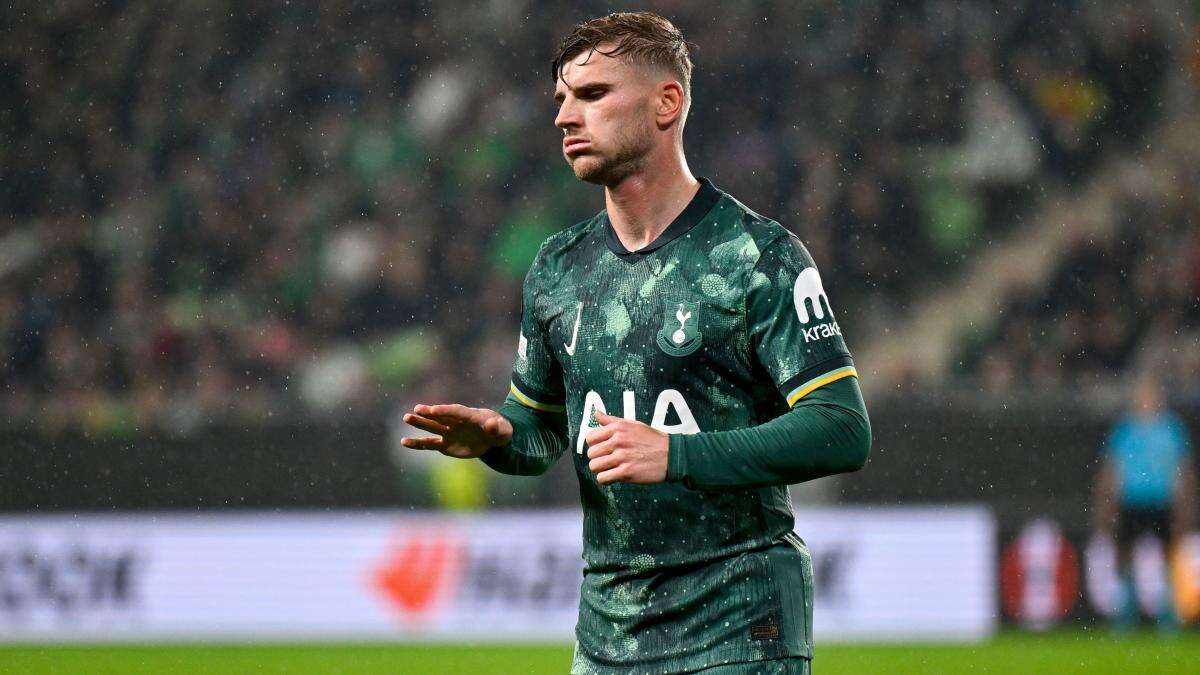 Ange Postecoglou backs Tottenham forward Timo Werner after recent missed chances