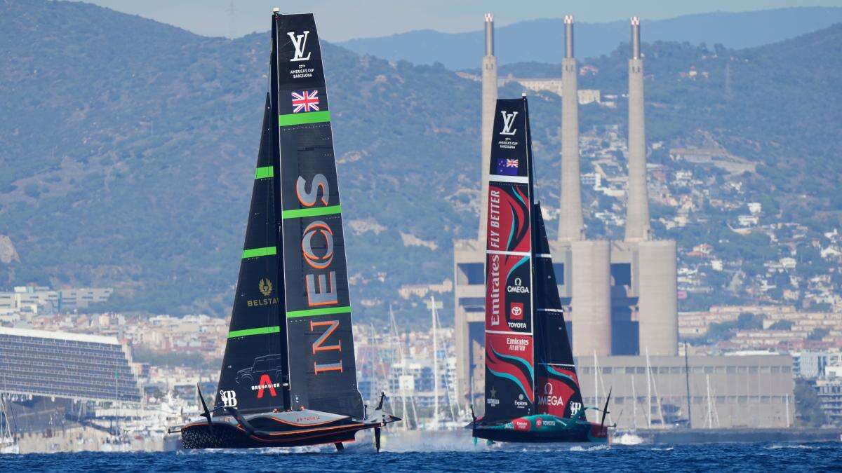 Sir Ben Ainslie vows to fight on as Great Britain beaten in America’s Cup