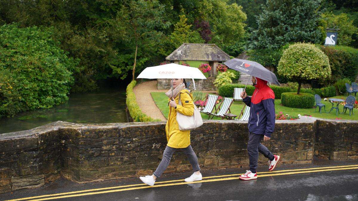 Weather warning for storms, rain comes into effect in England and Wales