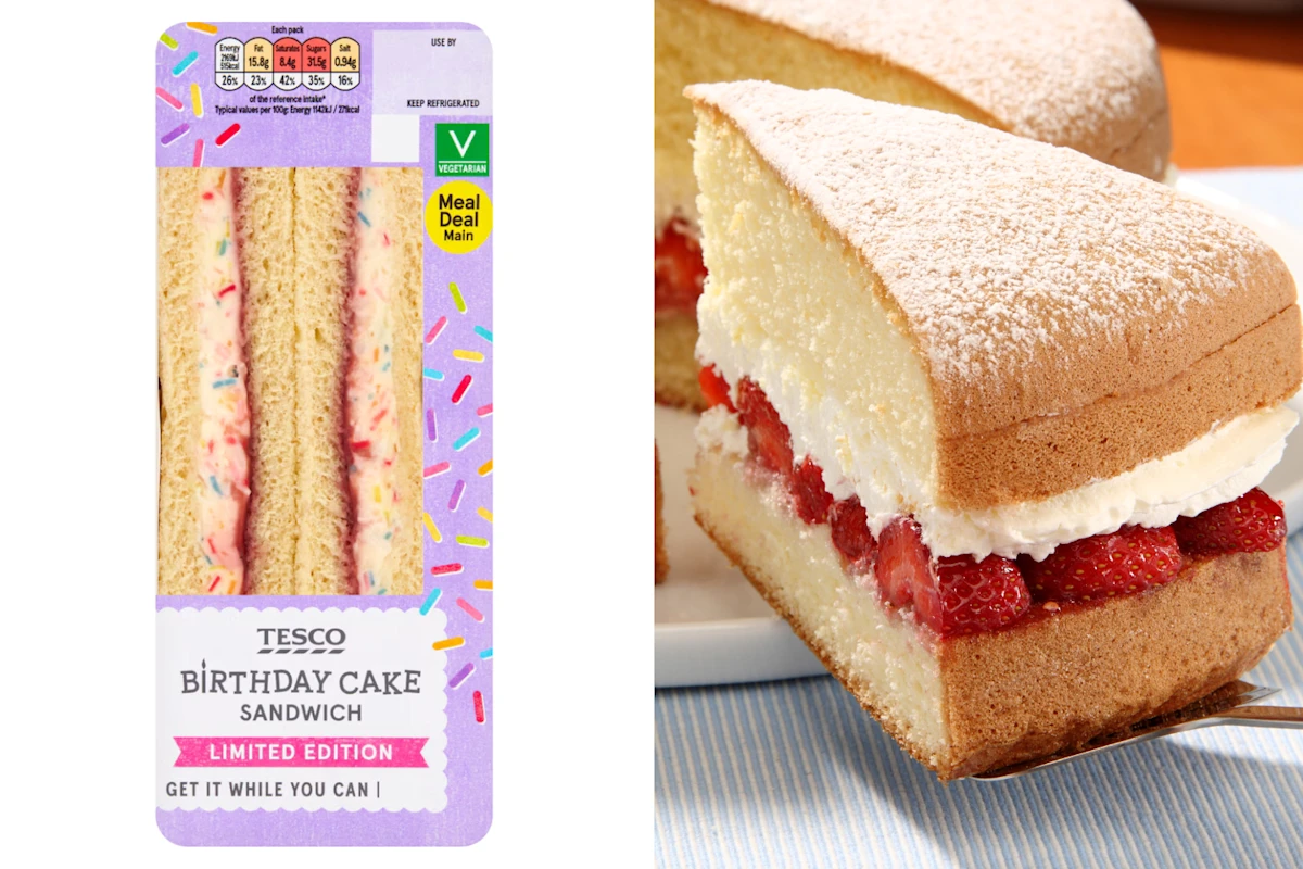 Is a slice of cake healthier than Tesco's new dessert sandwich?
