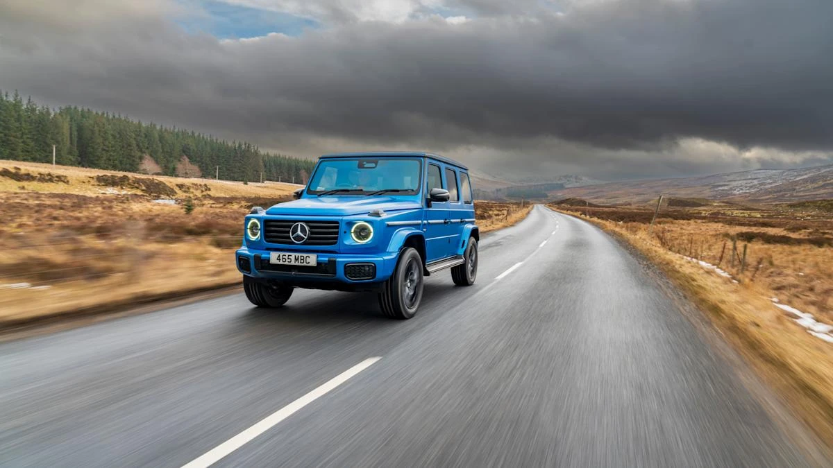 First Drive: The Mercedes G580 takes the G-Wagen into the electric age