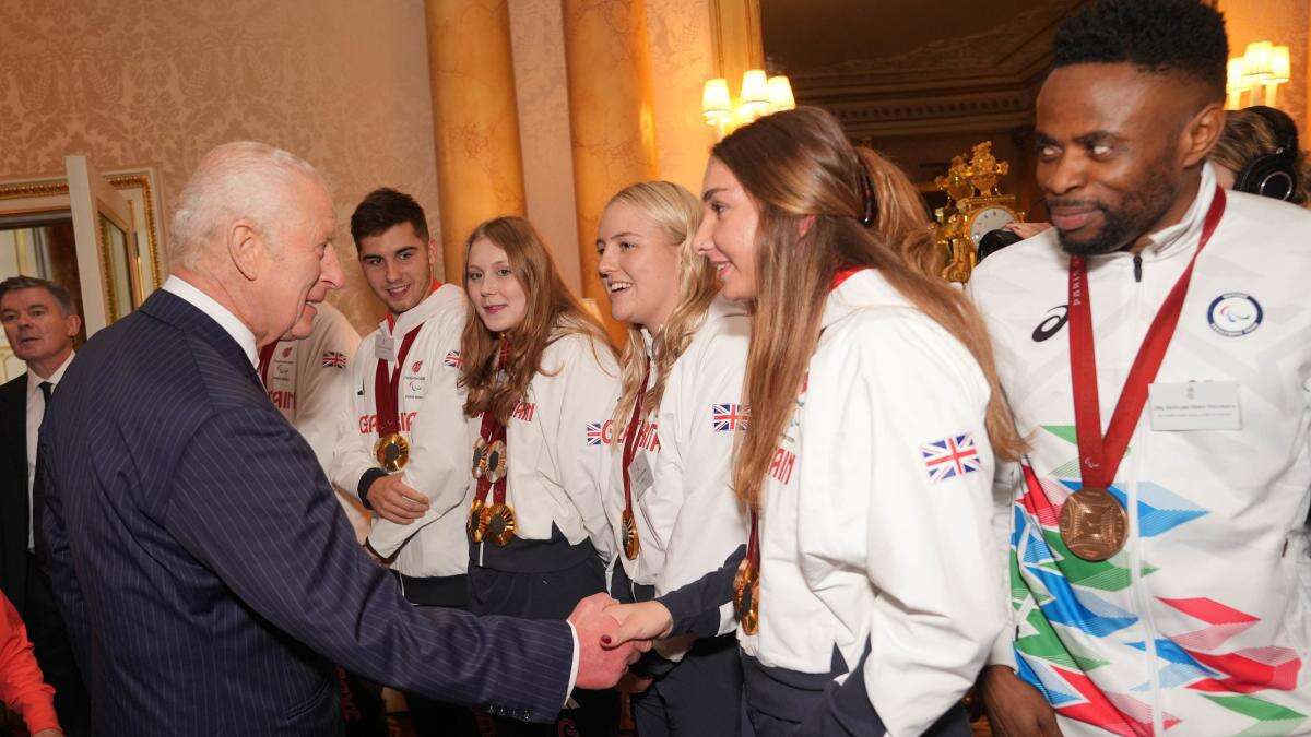 King shares exercise routine details with Team GB athletes