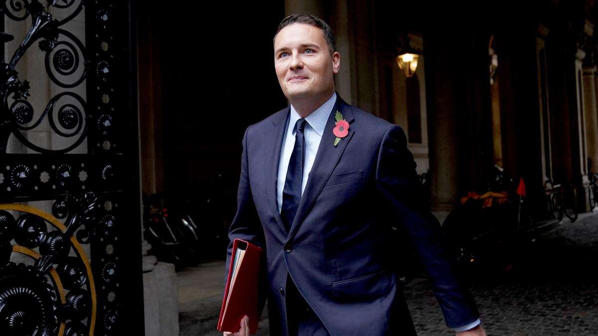 Assisted dying law could come at expense of other NHS services, says Streeting