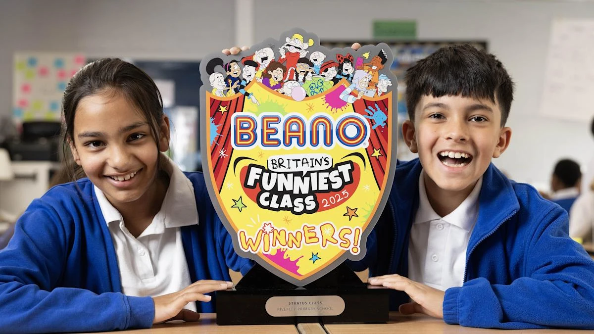 Punctuation joke wins Beano competition