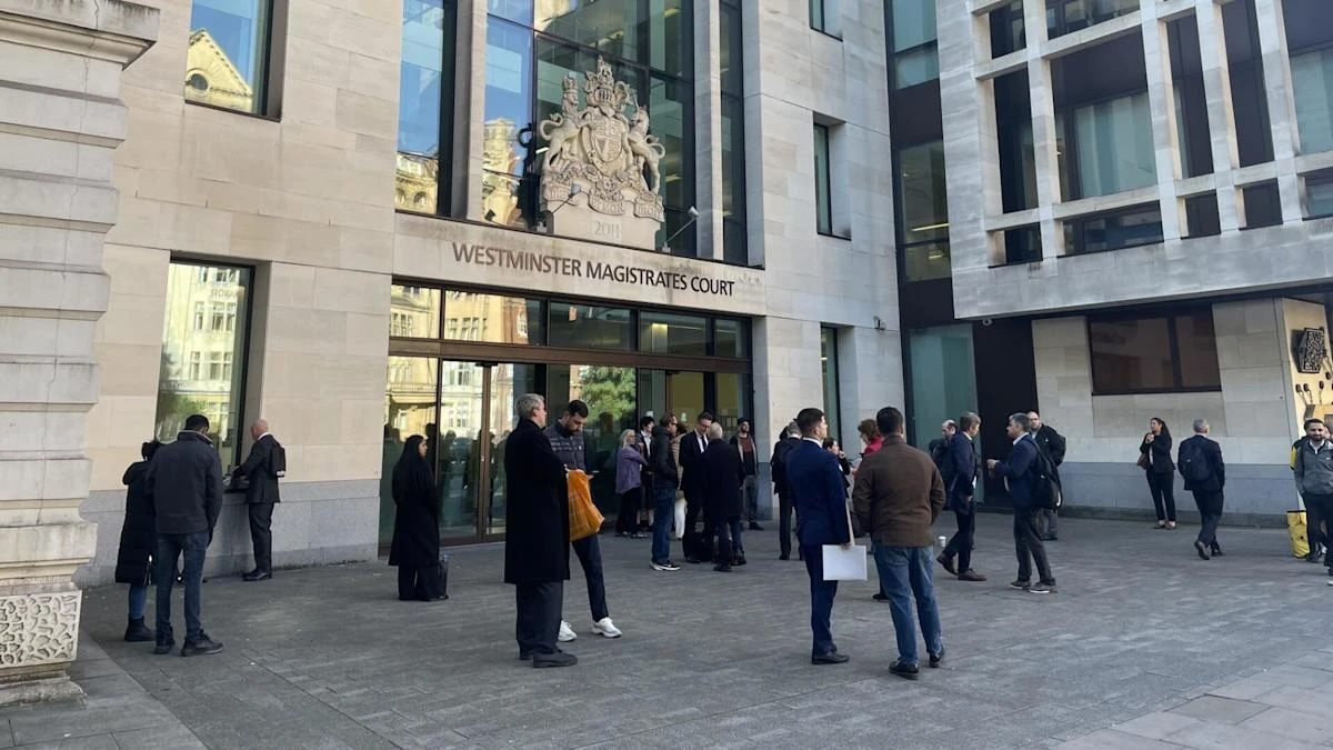 Westminster Magistrates’ Court closed due to lack of water