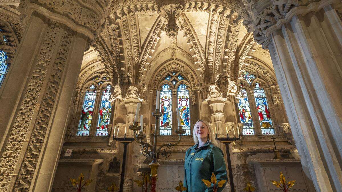 Refurbishment lifts historic chapel artwork out of the shadows