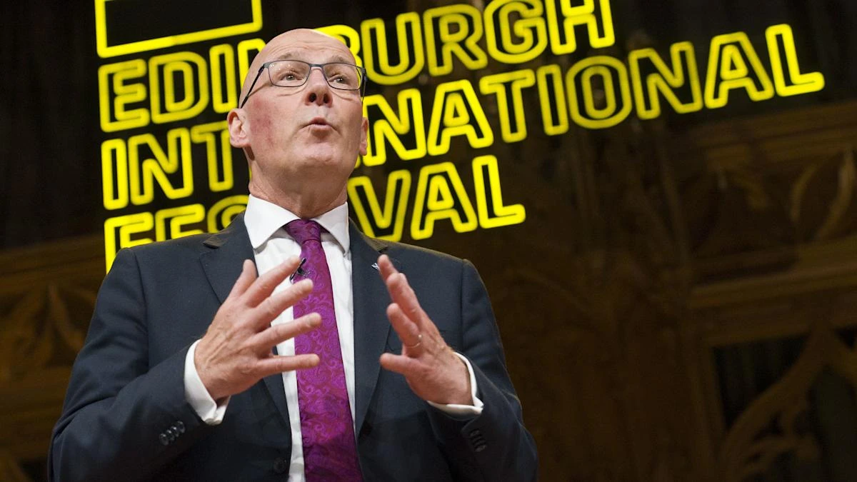 It is not my job to dictate what you can create, says Swinney on eve of festival